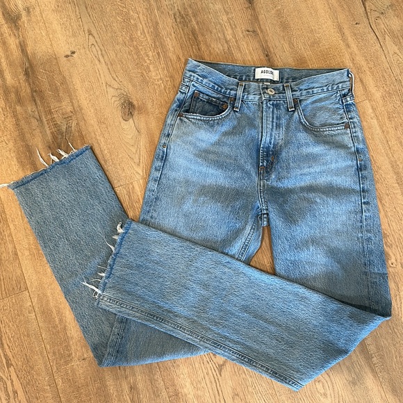 Agolde Cherie High Rise Straight - Picture 3 of 4